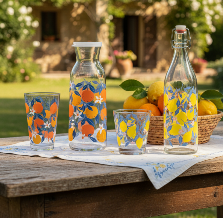 Decorated Glassware