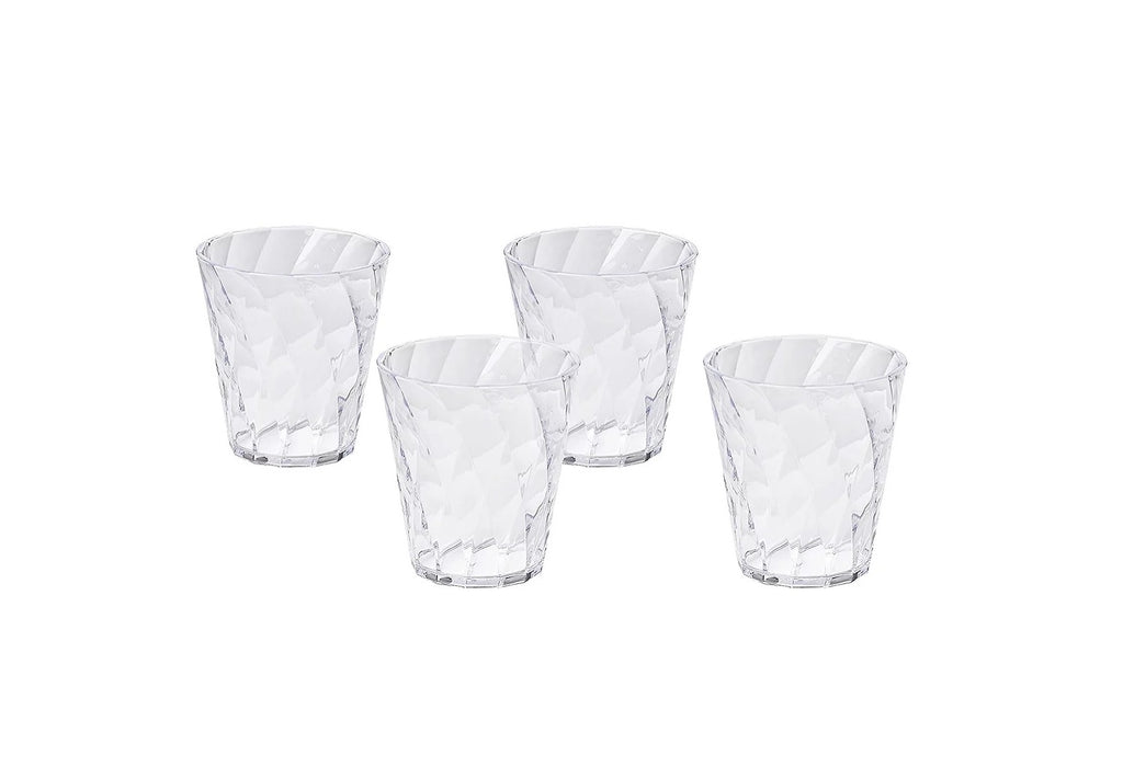 DIAMOND Glasses OF 35cl - Clear - 4pcs