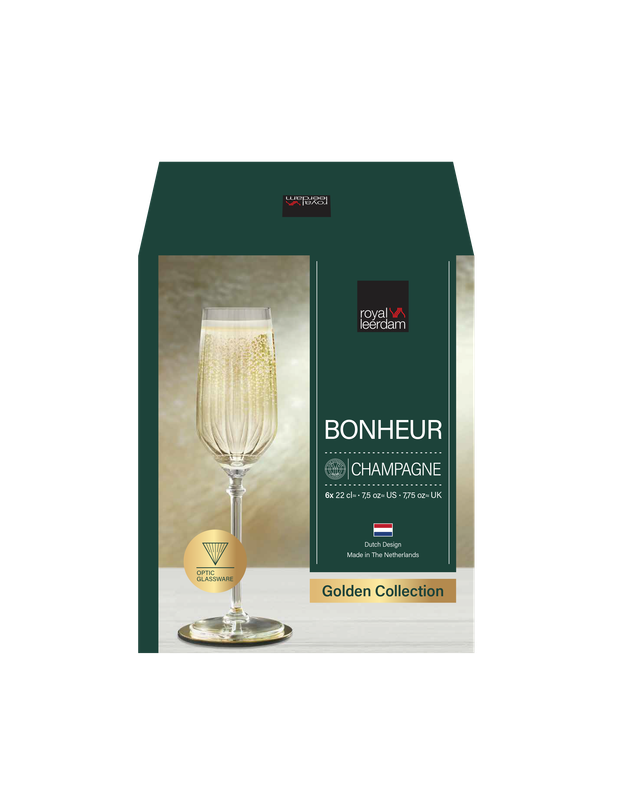 BONHEUR flute 22cl - 6pcs