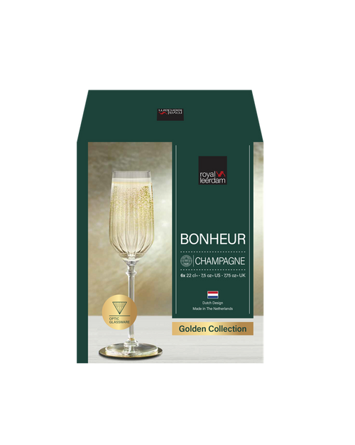 BONHEUR flute 22cl - 6pcs