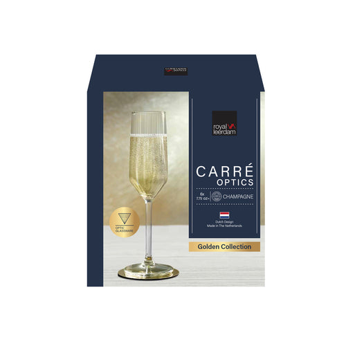 CARRE OPTICS flute 22.5cl - 6pcs