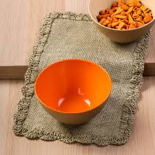 ECOLIVING Bowl 25cm - Orange