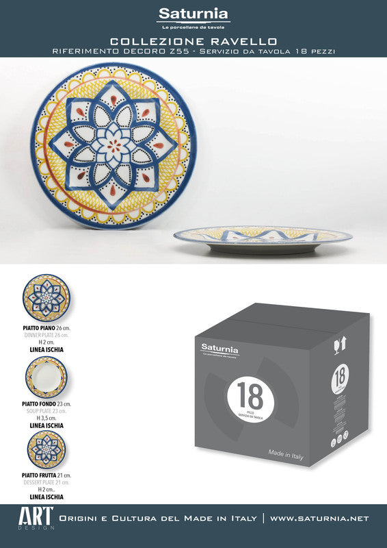 Set 18 Pieces - RAVELLO