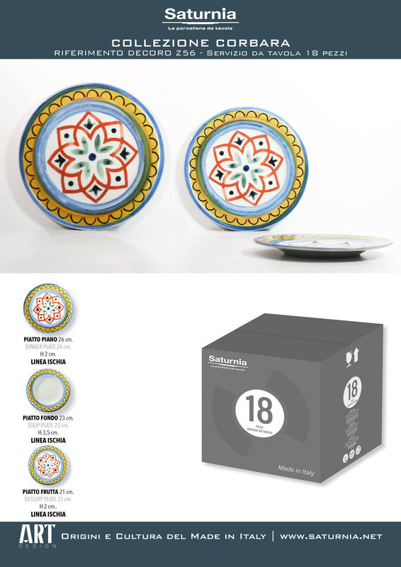 Set 18 Pieces - CORBARA