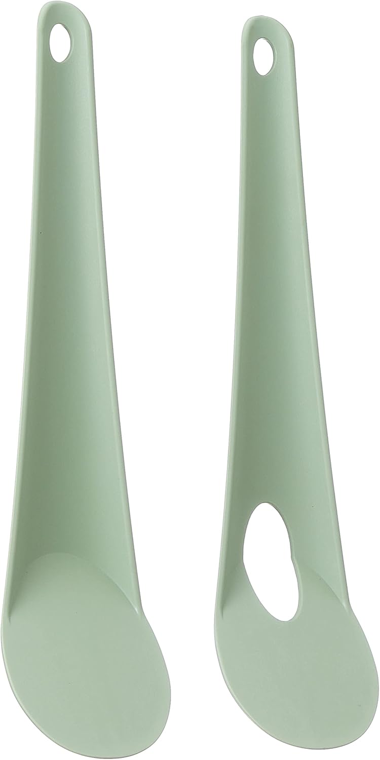 PANGEA Salad Servers - Green