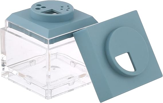 Brickstore Canister 5x5x5,5 cm.- 0,1 lt Capacity - Vintage Light Blue