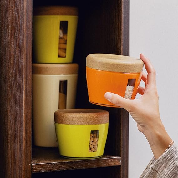 ECOLIVING Jar 0.5 LT - Orange