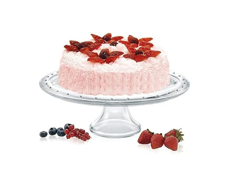PALLADIO FOOTED CAKE PLATE 31 CM.