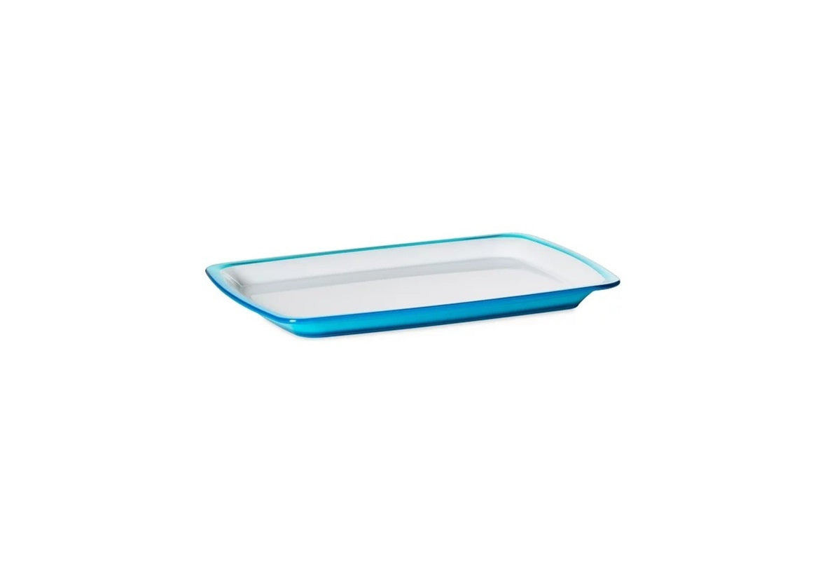 SQUARE Serving Plate 28x20.5cm - Turquoise