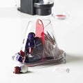 CRYSTAL Coffee Capsules Dispenser - Red