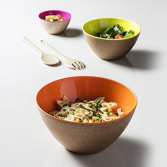 ECOLIVING Bowl 19cm - Orange