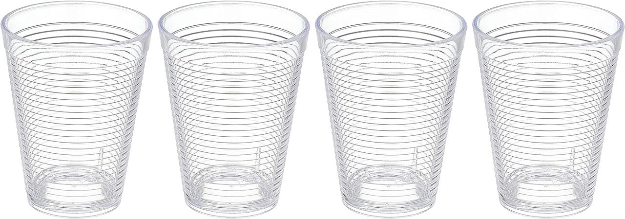 SAMBA Tumblers OF 27.5cl - Clear - 4pcs