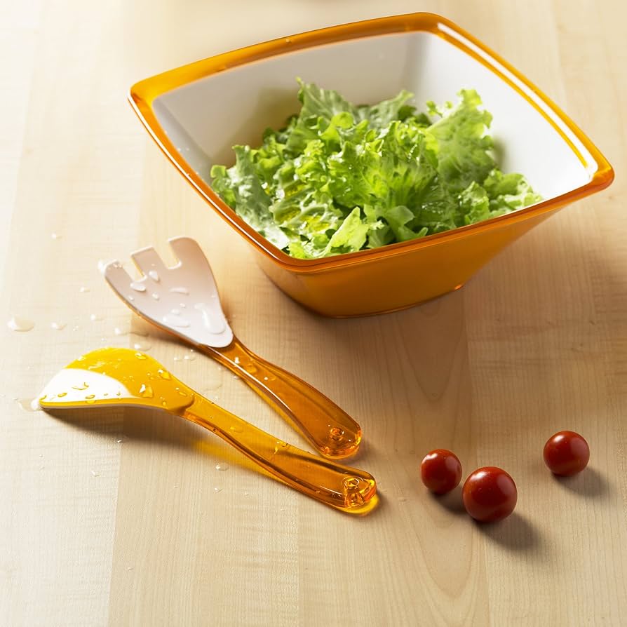SQUARE Bowl 24.5cm - Yellow