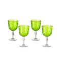 DIAMOND Goblet 27.5cl - Green - 4pcs