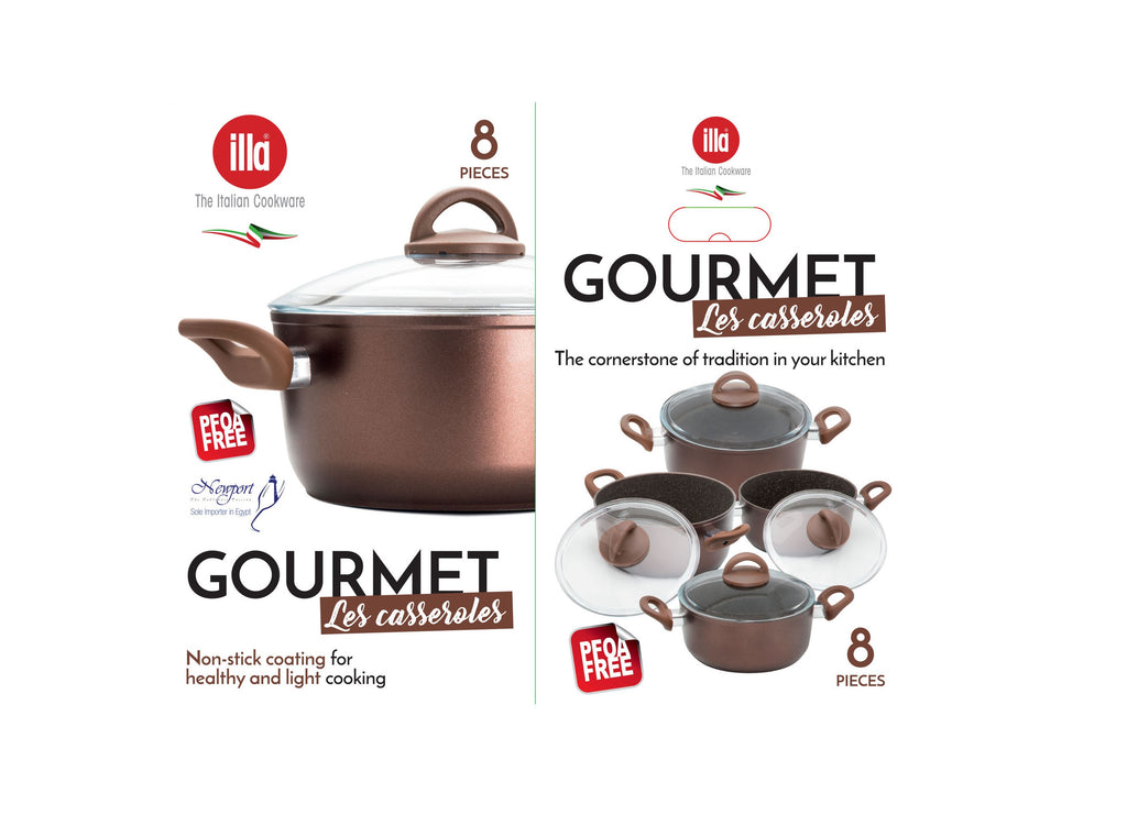 Gourmet Set 8pcs "Les Casseroles"