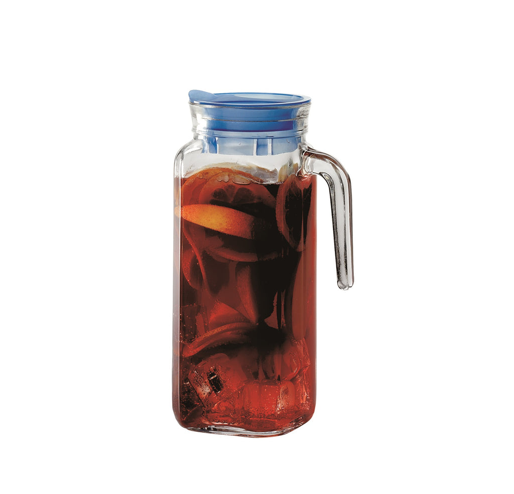 IGLOOSquare jug 1000 W/ BLUE LID