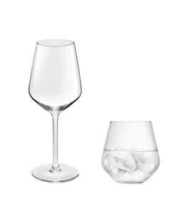 LYALL SENSE & STYLE Set 12pcs ( 6 Glass + 6 Tumblers )
