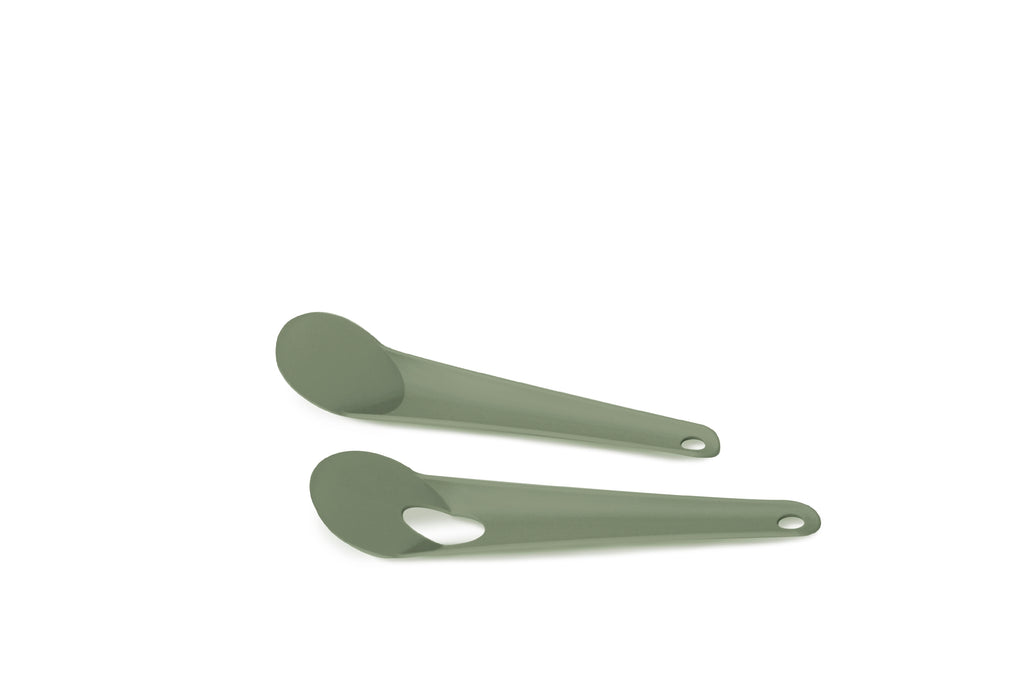 PANGEA Salad Servers - Green