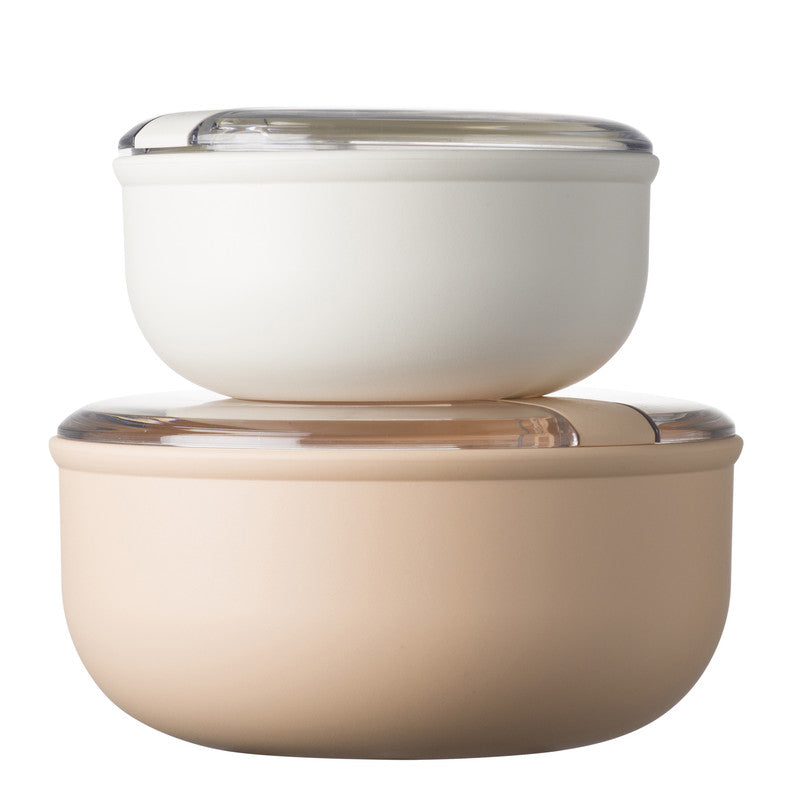Leak Proof PULL BOX Round 2 Pcs. Set - Sunrise