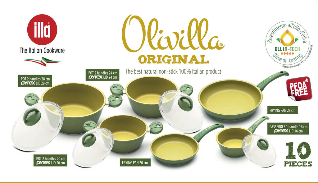 ILLA Set 10 Pcs Olivilla Original