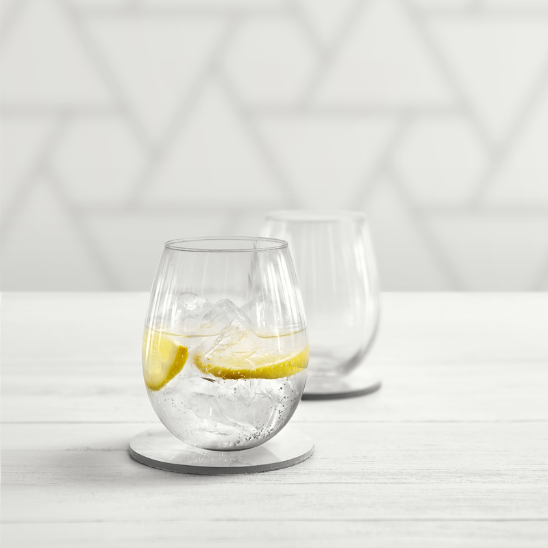 PLISSÉ Tumbler 44cl - 4pcs