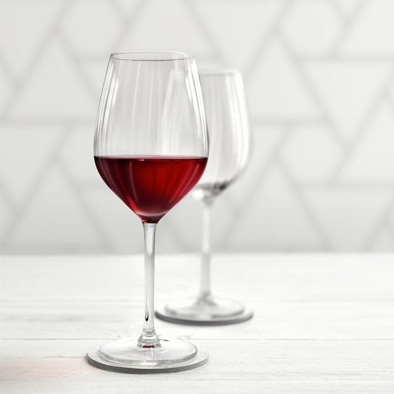 PLISSÉ Red Wine 50cl - 4pcs
