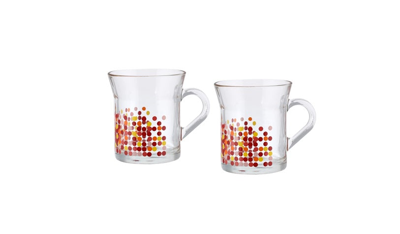 NELSON Tazza - MATRIX ROSSO - 6Pcs