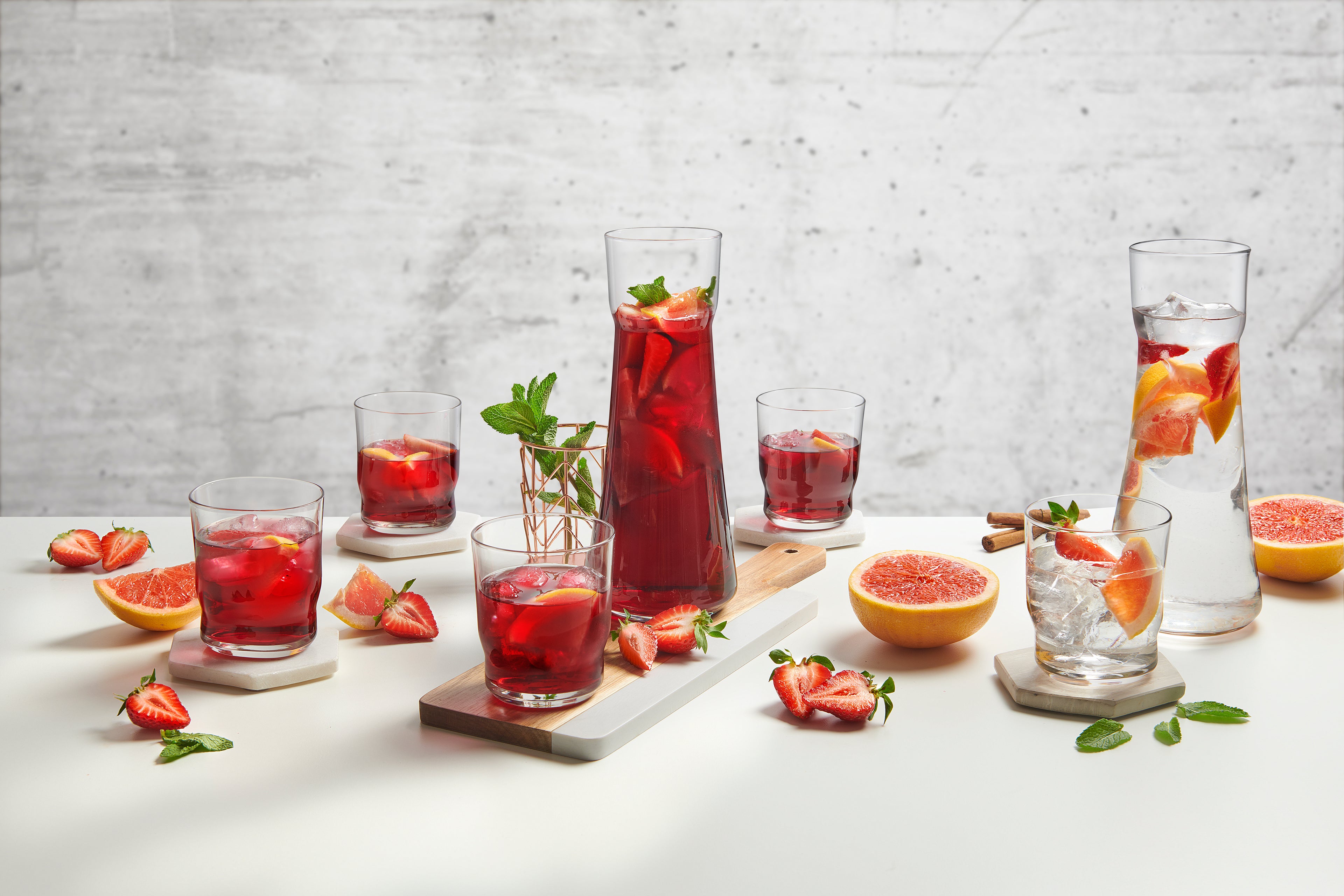 Set BALICE (DECANTER + 4 TUMBLERS)