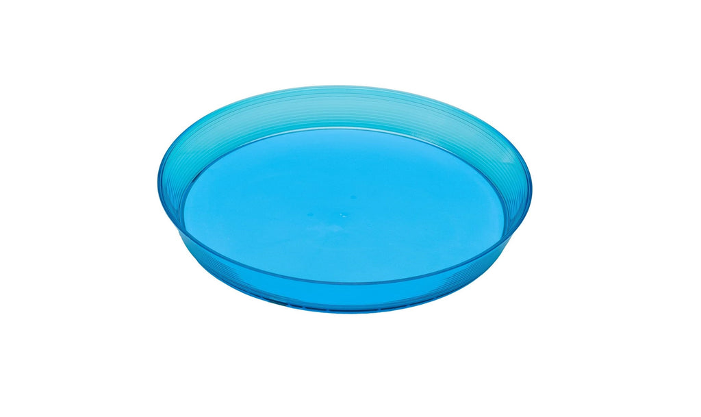 SAMBA Round TRAY 34cm. w/height 5 cm. TURQUOISE