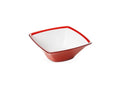 SQUARE Bowl 13.5cm - Red - 3pcs