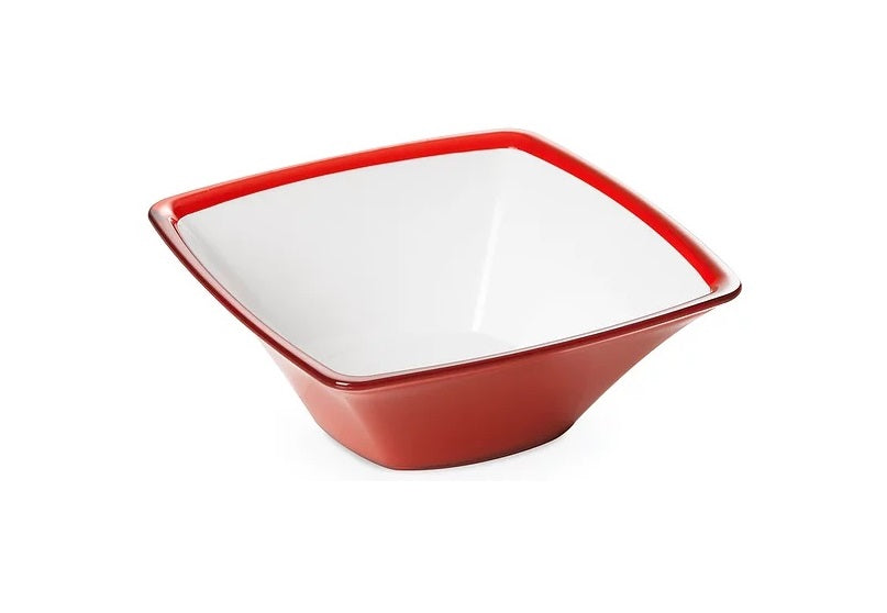 SQUARE Bowl 24.5cm - Red