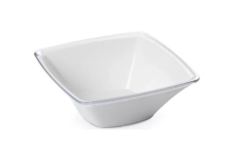 SQUARE Bowl 24.5cm - White