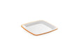 SQUARE Deep Plate 20cm - Yellow - 3pcs