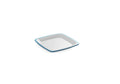 SQUARE Desert Plate 17cm - Turquoise - 3pcs