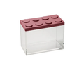Brickstore Canister 10x20x15,5 cm.- 2 lt Capacity - Red