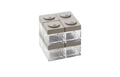 Brickstore set 8 Canister - 0,1 lt Capacity - Dove Grey