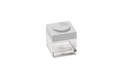 Brickstore Canister 5x5x5,5 cm.- 0,1 lt Capacity - White