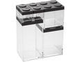 Brickstore set 7 Canister - 4x0,1lt.-1x0,5lt.-1x1lt.-1x1,5lt. Capacity - Black