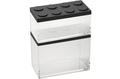 Brickstore set 2 Canister - 1lt.&2lt Capacity - Black