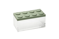 Brickstore Canister 10x20x10,5 cm.- 1,5 lt Capacity - Sage Green