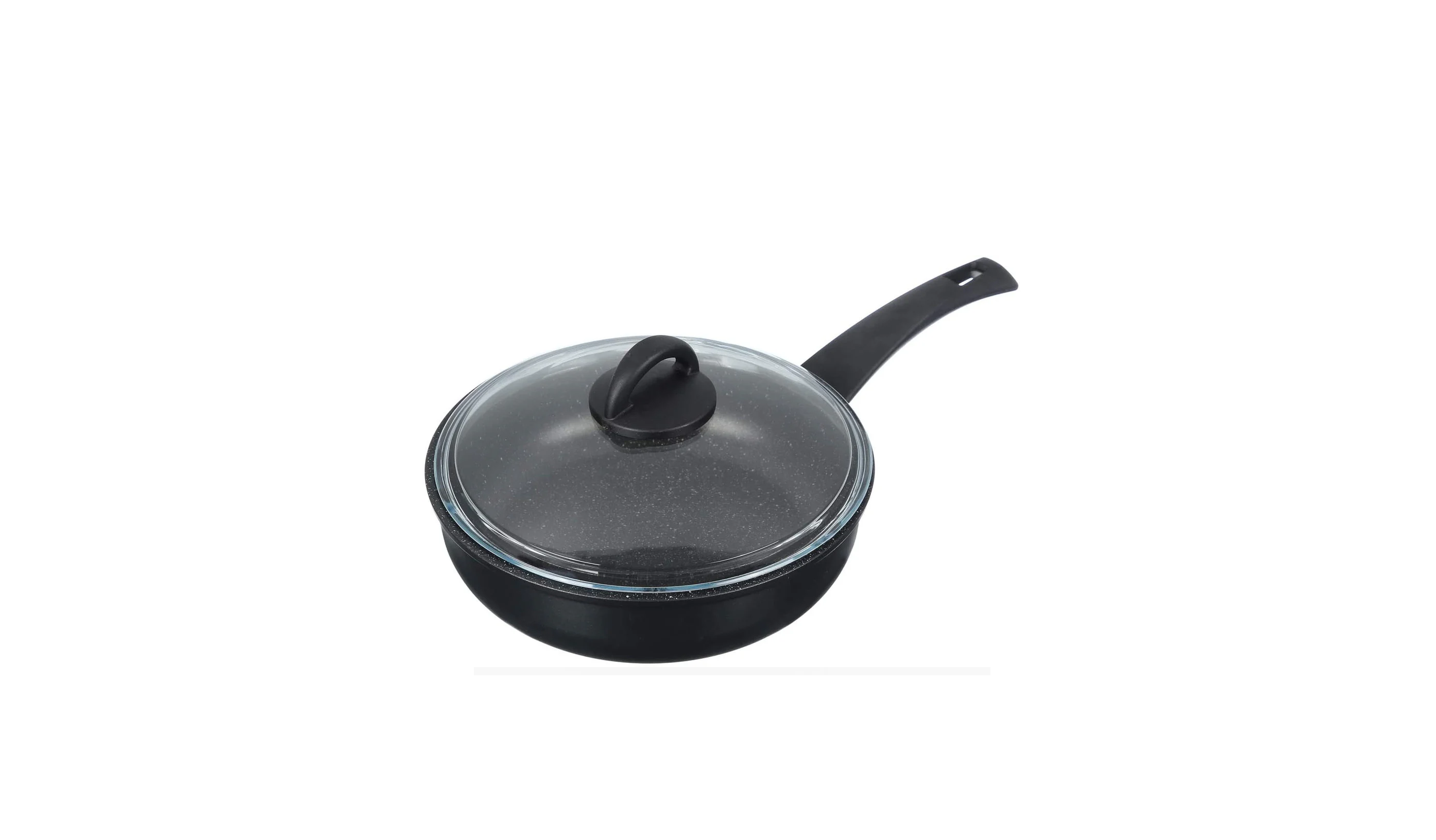 COOK ON ROCK INDUCTION Frying Pan 20 + Pyrex Lid