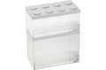 Brickstore set 2 Canister - 1lt.&2lt Capacity - White