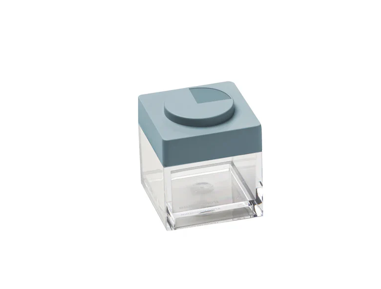 Brickstore Canister 5x5x5,5 cm.- 0,1 lt Capacity - Vintage Light Blue