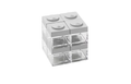 Brickstore set 8 Canister - 0,1 lt Capacity - White