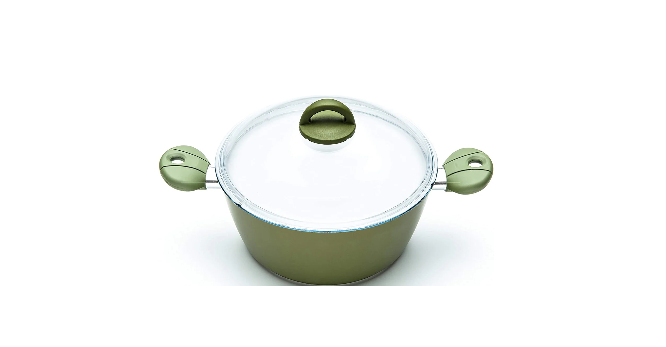 Olivilla Pot 2Handles 20 + Pyrex Lid