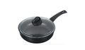 COOK ON ROCK INDUCTION Frying Pan 28 + Pyrex Lid