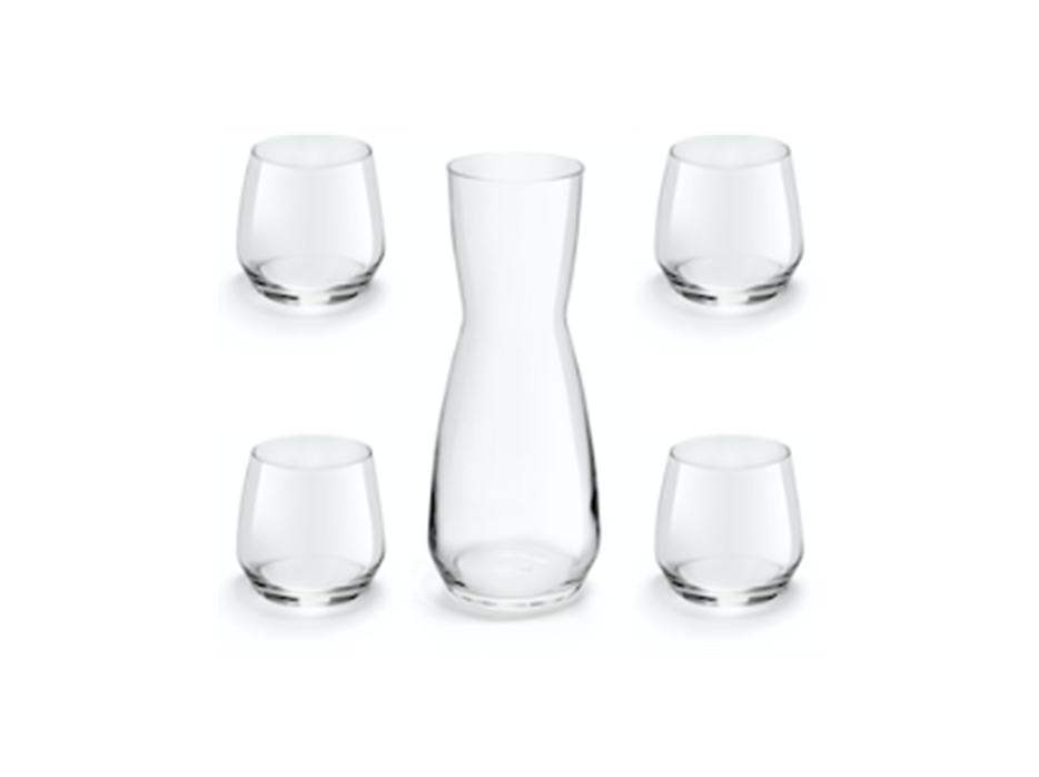 Set VITALITY (DECANTER + 4 TUMBLERS)