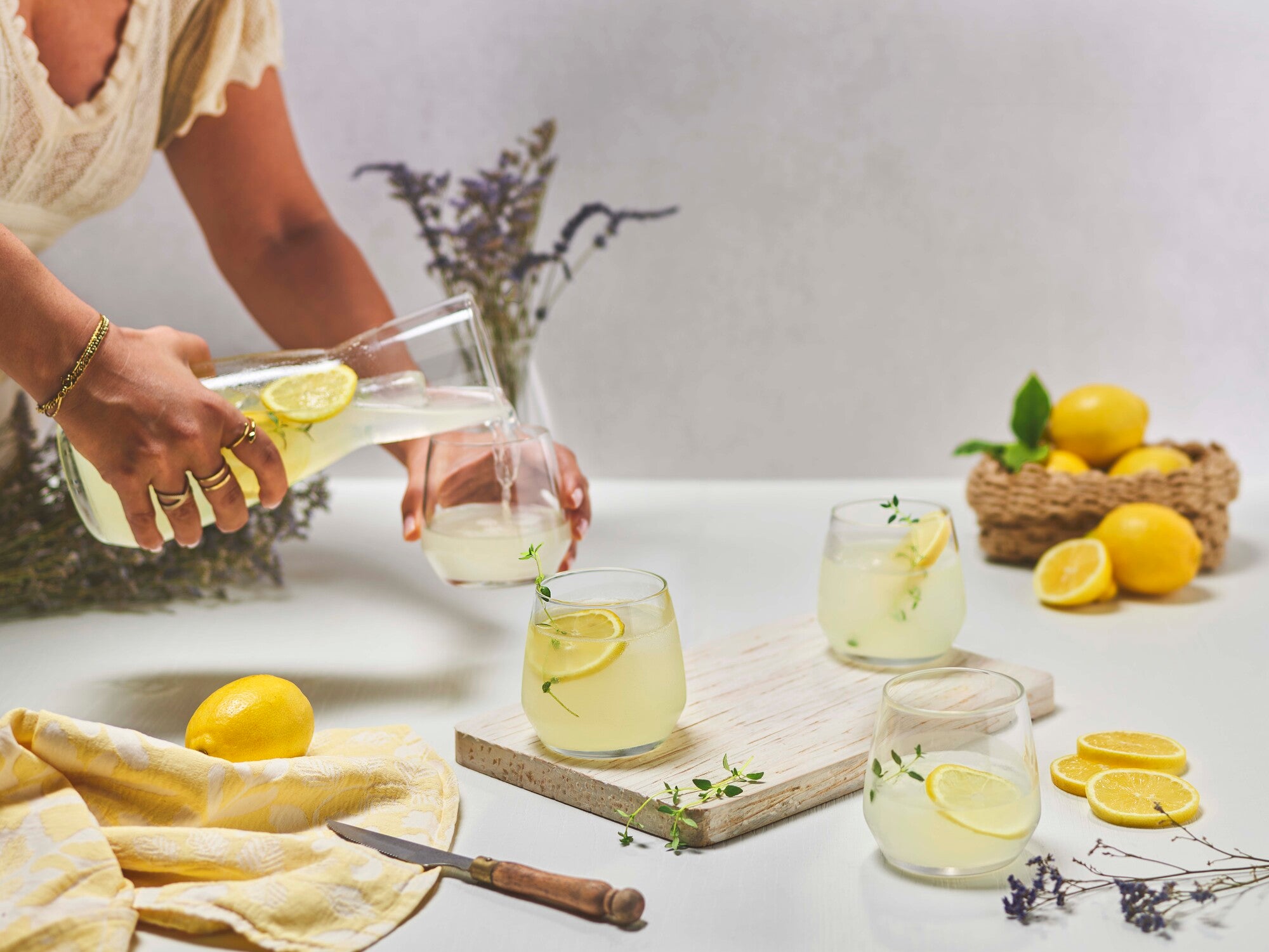 Set VITALITY (DECANTER + 4 TUMBLERS)