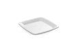 SQUARE Flat Plate 23cm - White - 3pcs