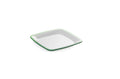 SQUARE Deep Plate 20cm - Green - 3pcs